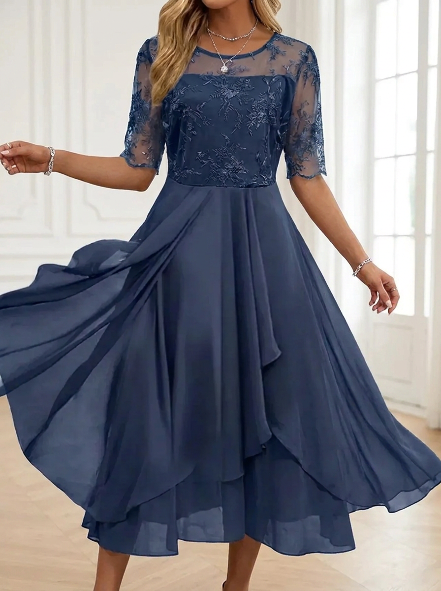Rhonda™ - Elegant Lace Dress