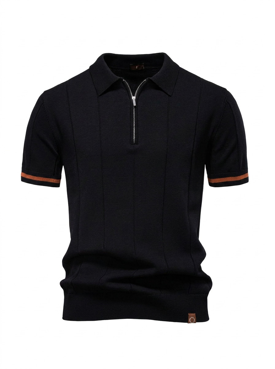 Brit & Boho™️ | The Summer Zip Polo