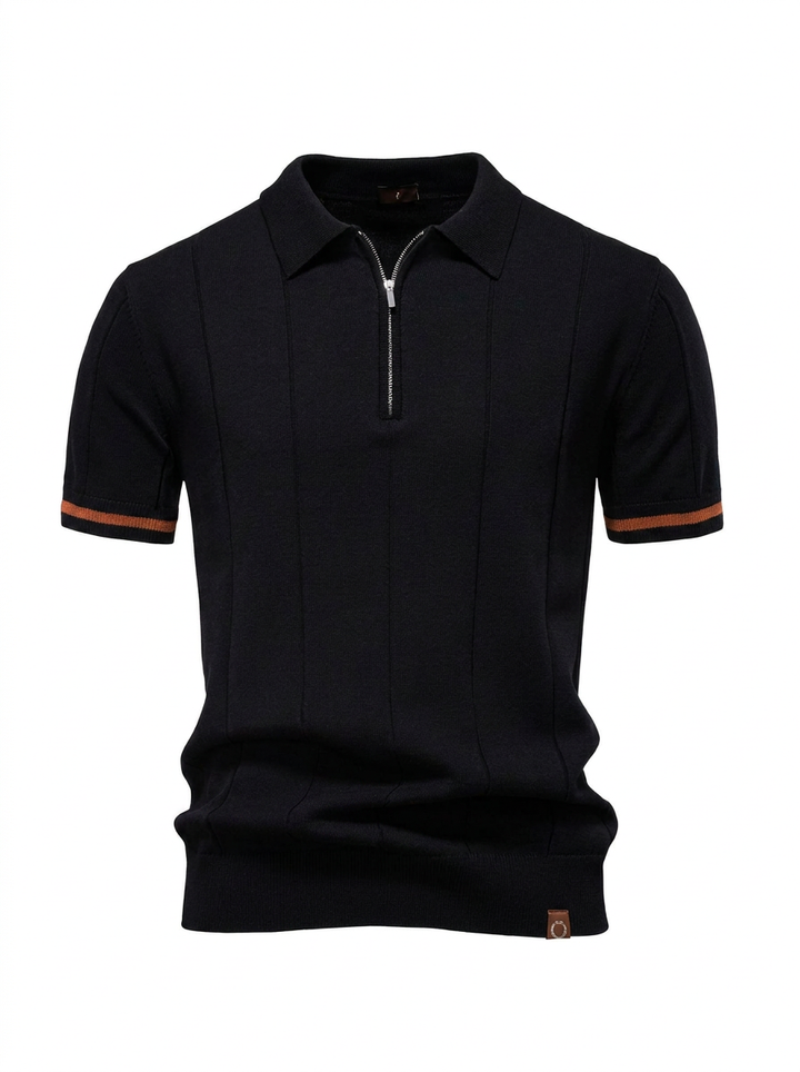 Brit & Boho™️ | The Summer Zip Polo