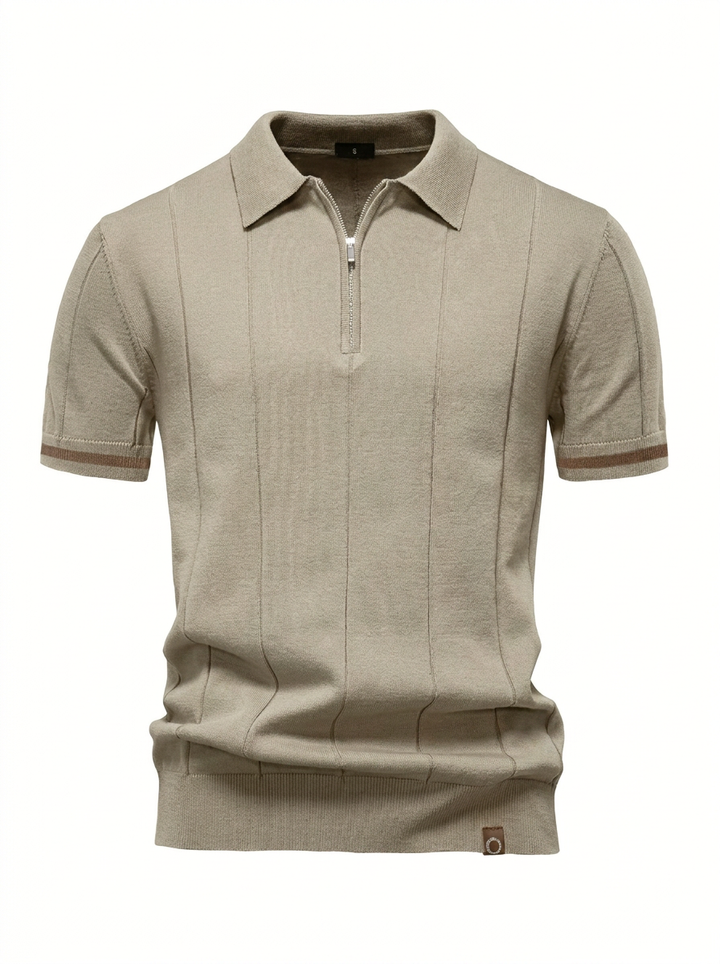 Brit & Boho™️ | The Summer Zip Polo
