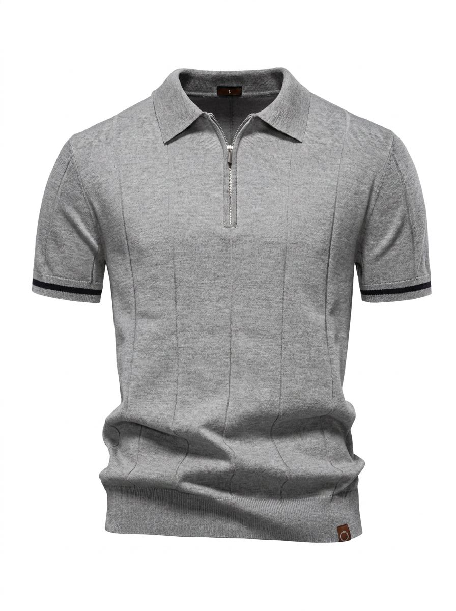 Brit & Boho™️ | The Summer Zip Polo
