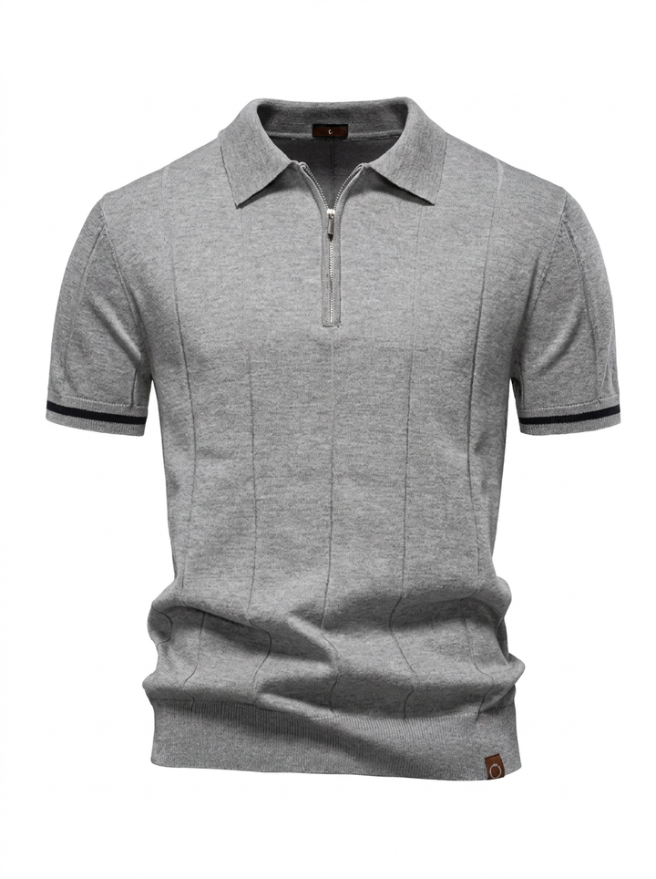 Brit & Boho™️ | The Summer Zip Polo