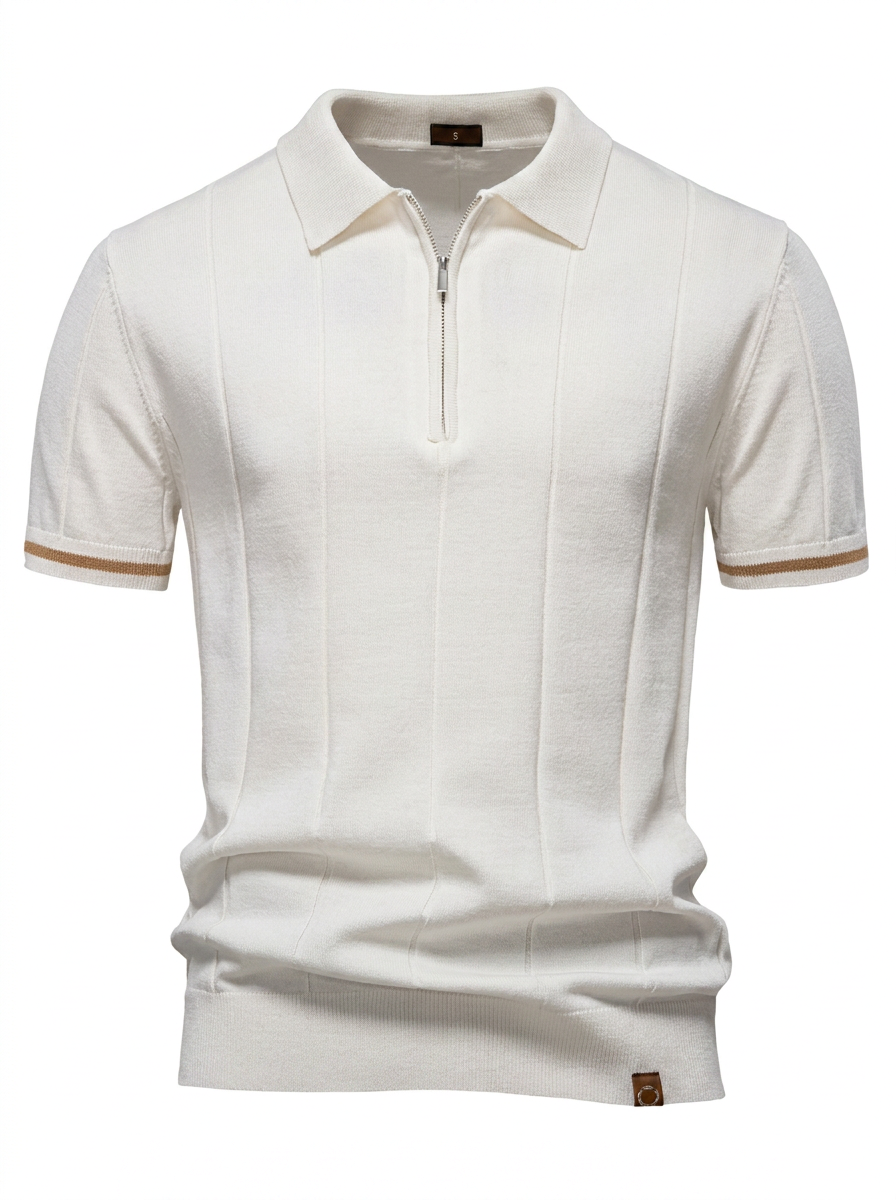 Brit & Boho™️ | The Summer Zip Polo