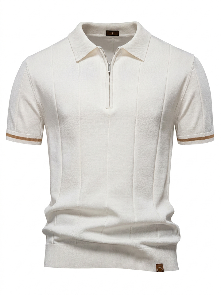 Brit & Boho™️ | The Summer Zip Polo