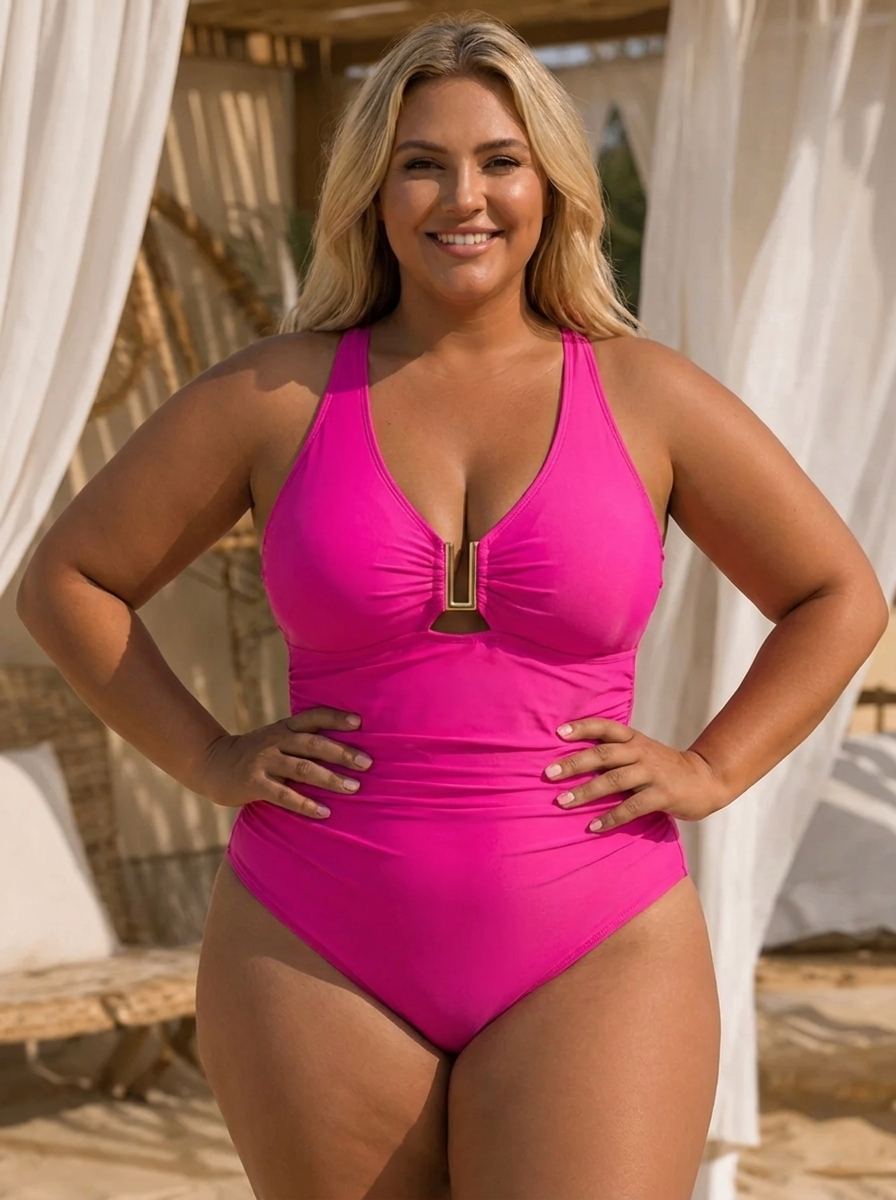 Danielle | Comfortable Summer Tankini Set for Plus-Size Women