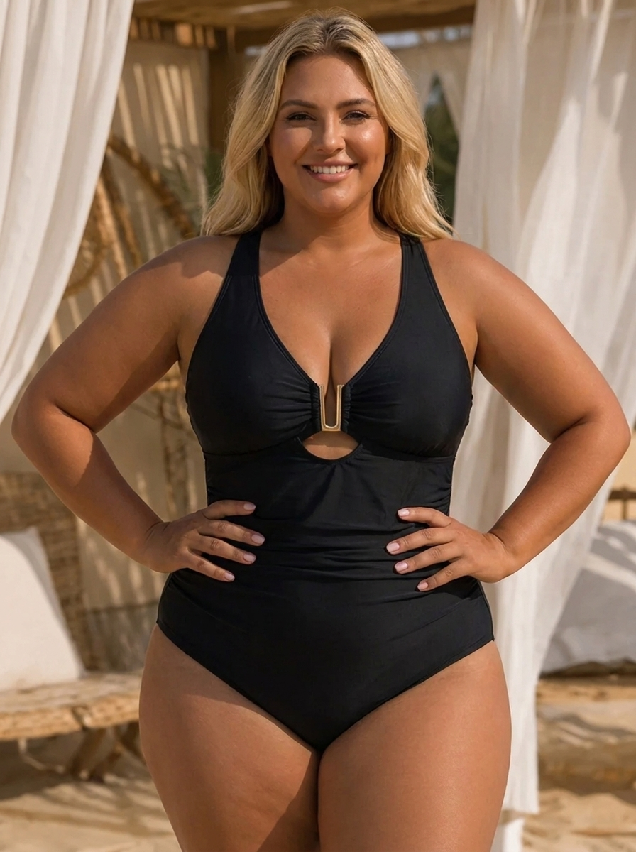 Danielle | Comfortable Summer Tankini Set for Plus-Size Women