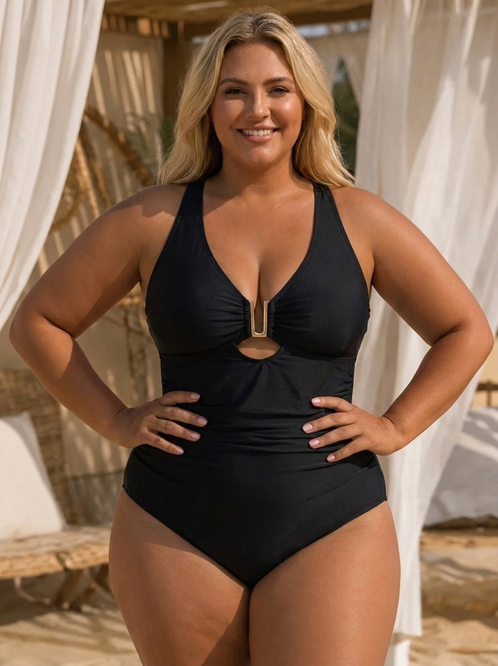 Danielle | Comfortable Summer Tankini Set for Plus-Size Women
