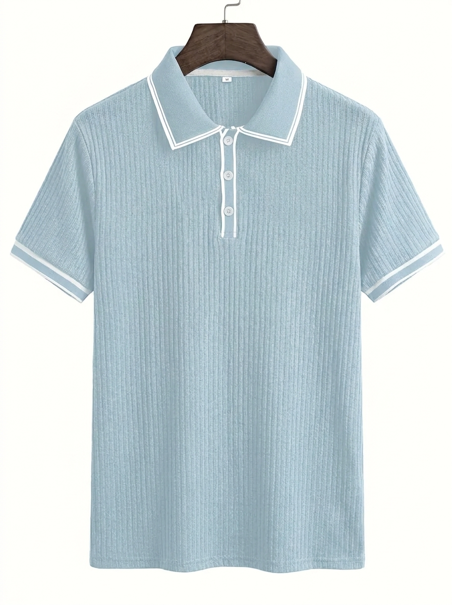 Emilio™ - Men's Tailored Ribbed Polo