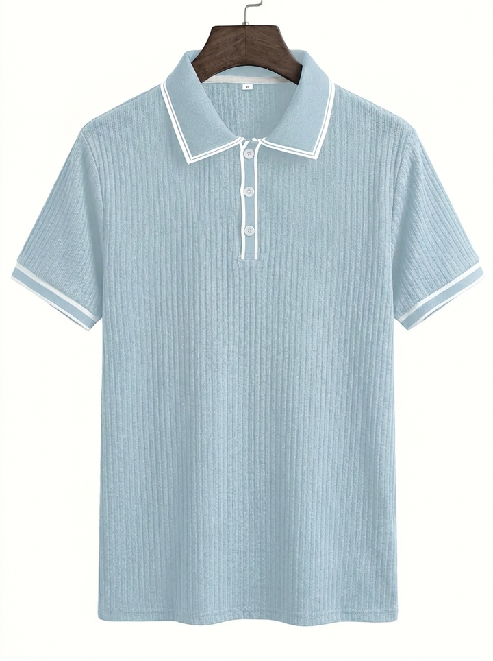 Emilio™ - Men's Tailored Ribbed Polo