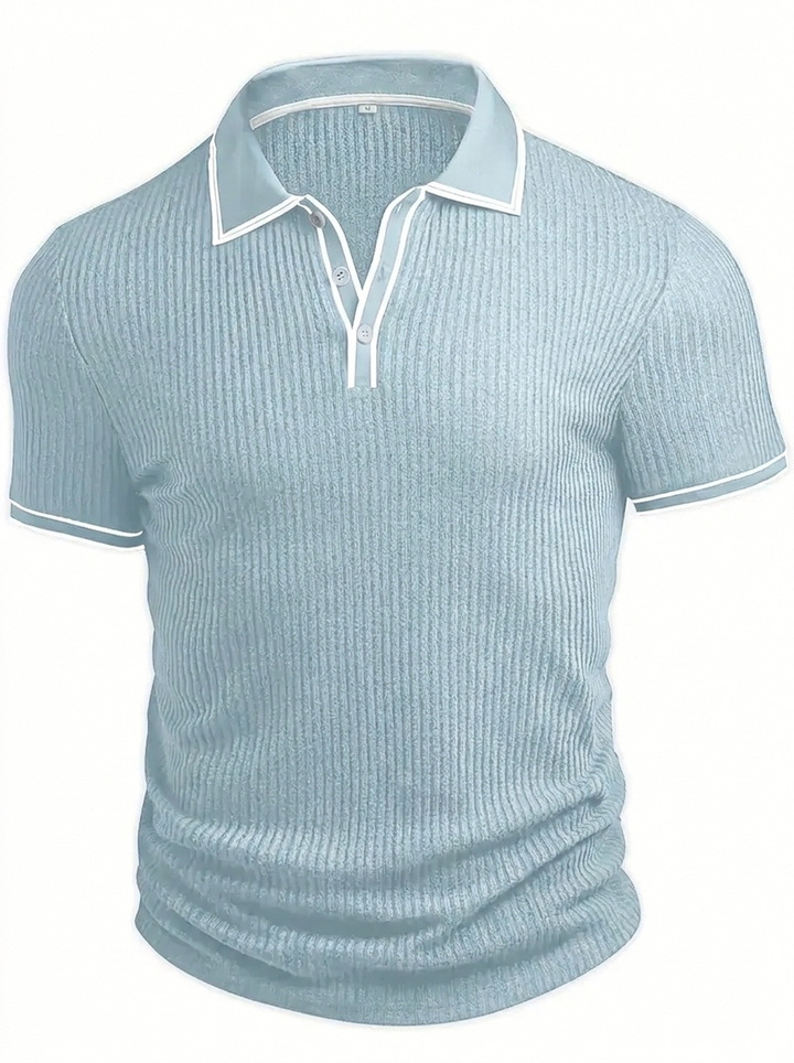 Emilio™ - Men's Tailored Ribbed Polo