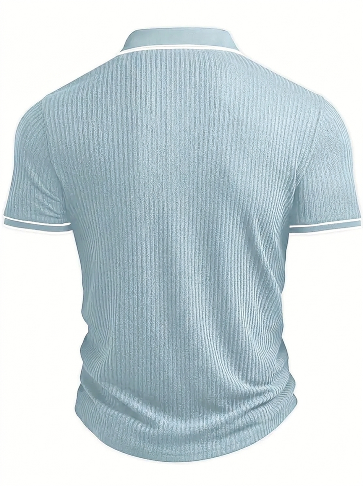 Emilio™ - Men's Tailored Ribbed Polo