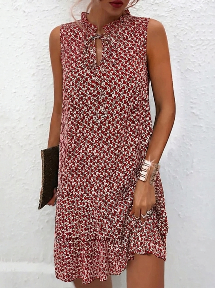 Eleonora™ - Elegant, Sleeveless Dress with Tummy Control