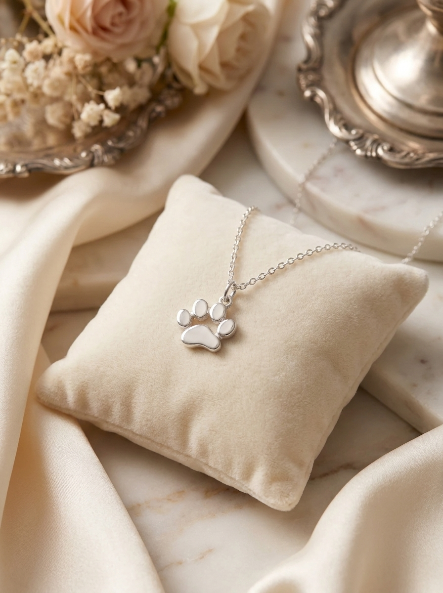 PawNova™ | Elegant Minimalist Paw Necklace