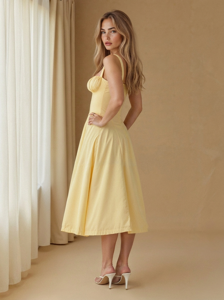 Kiana | Waist-fitted dress