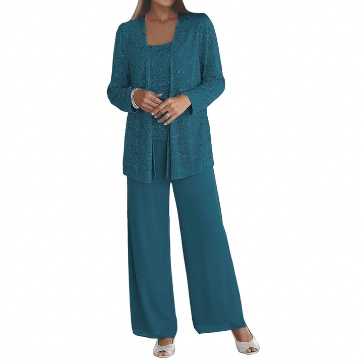 Women’s long-sleeve sequin set