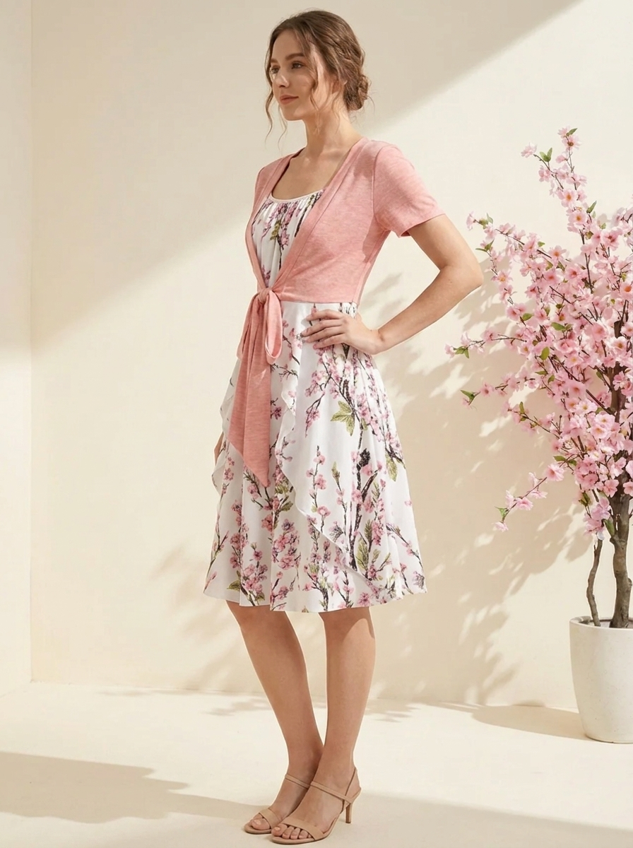 Ellie™ - Elegant Stunning Two-Piece Dress