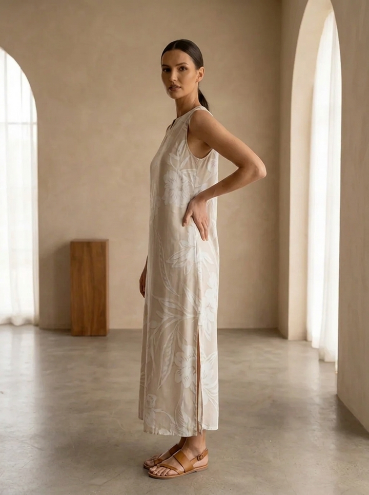 Meliora™ - Luxurious Printed Dress