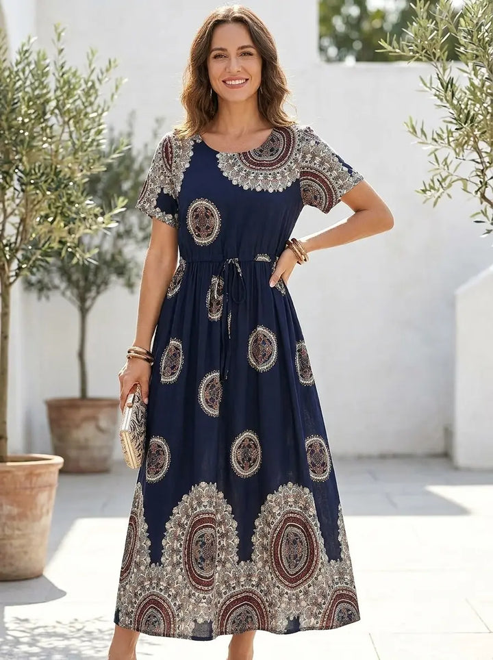 Dionne | Elegant Mesh Summer Dress