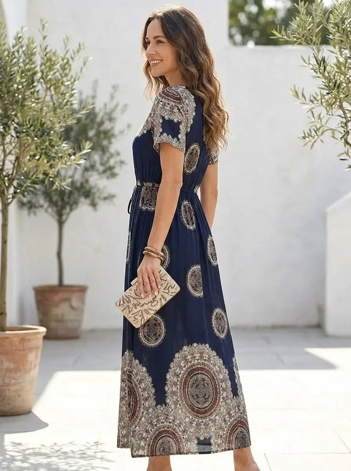 Dionne | Elegant Mesh Summer Dress