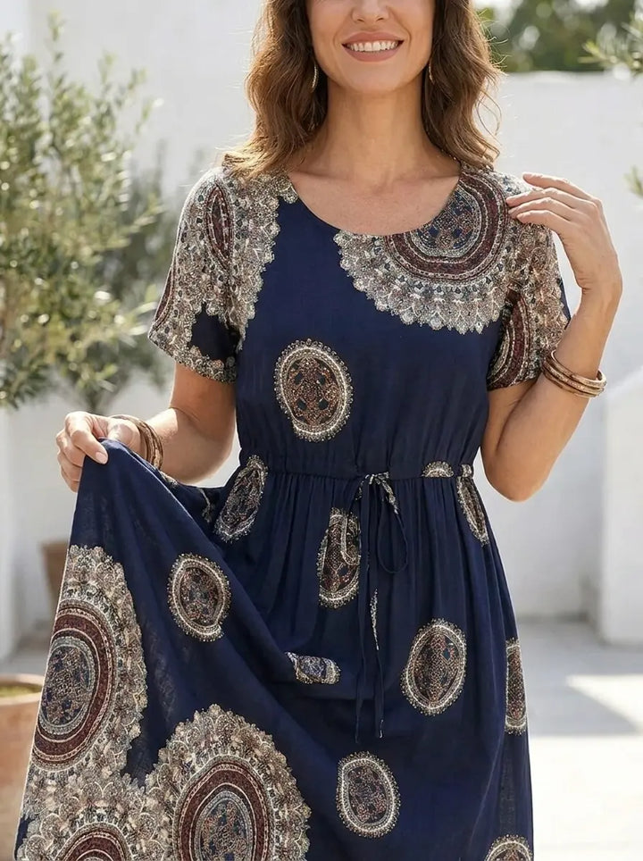 Dionne | Elegant Mesh Summer Dress