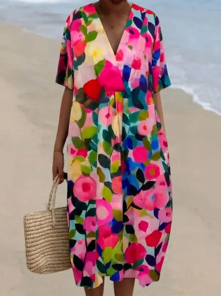 Miles™ - Women's colorful floral dress