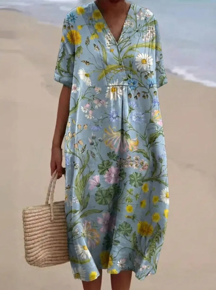 Miles™ - Women's colorful floral dress