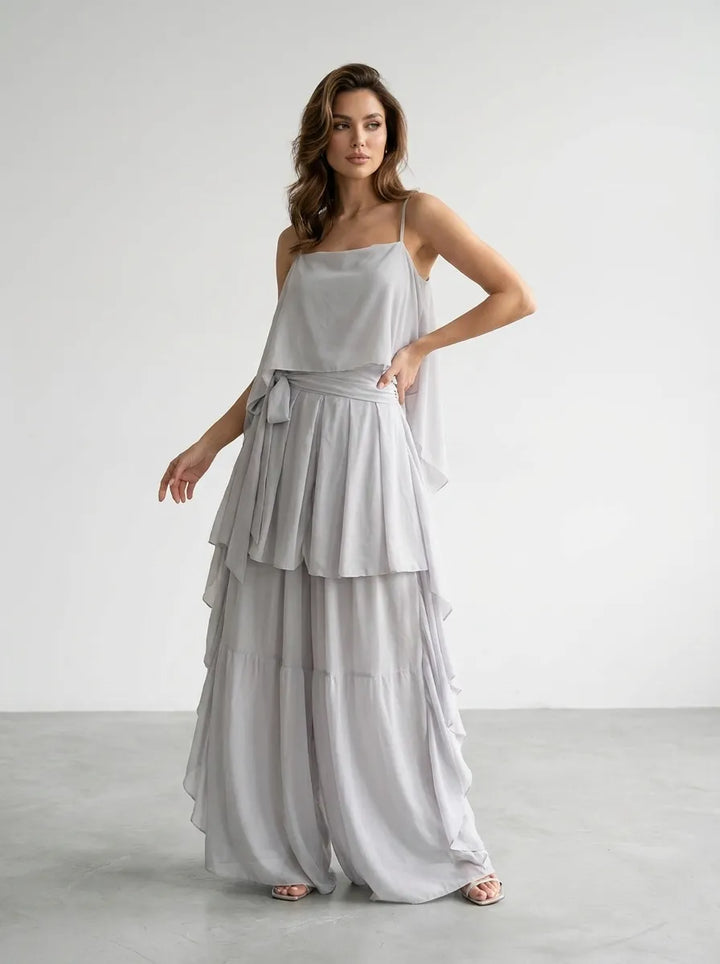 Ivah™ - Off-Shoulder Flowy Set