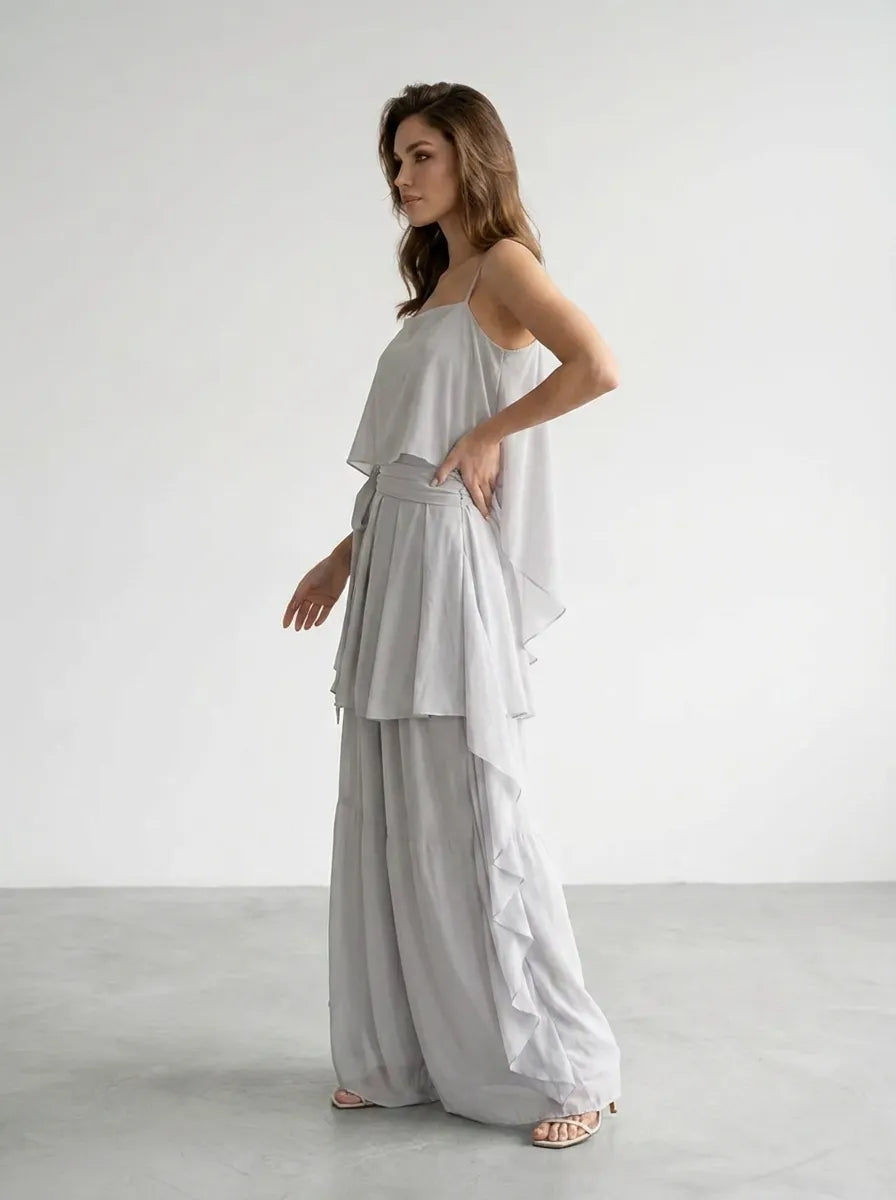 Ivah™ - Off-Shoulder Flowy Set