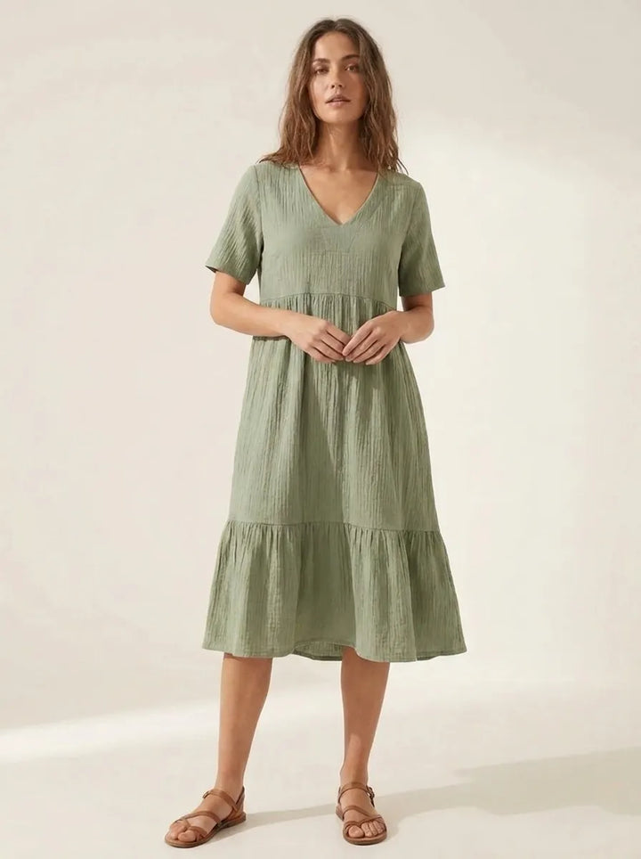 Emma™ - Elegant Tummy-Covering Dress