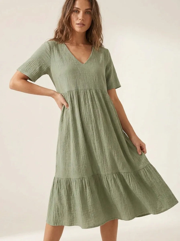 Emma™ - Elegant Tummy-Covering Dress