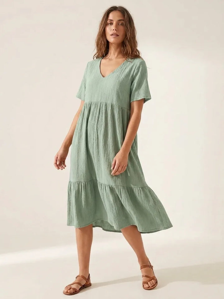 Emma™ - Elegant Tummy-Covering Dress