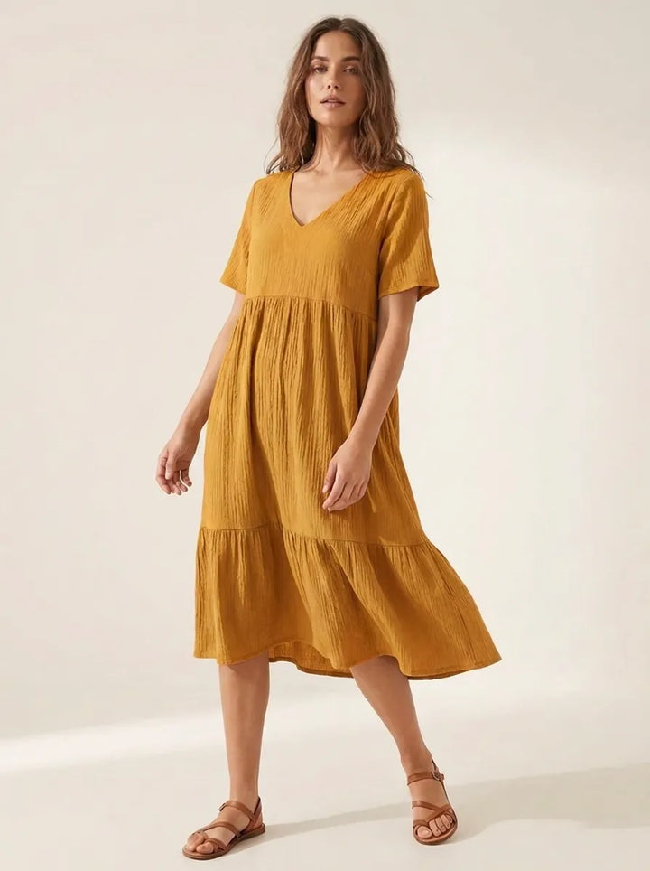 Emma™ - Elegant Tummy-Covering Dress