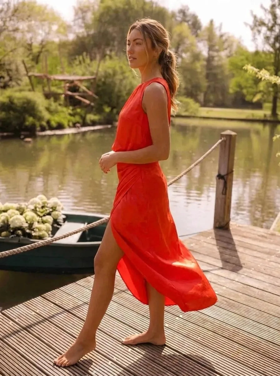 Lisa | Airy Summer Midi Dress