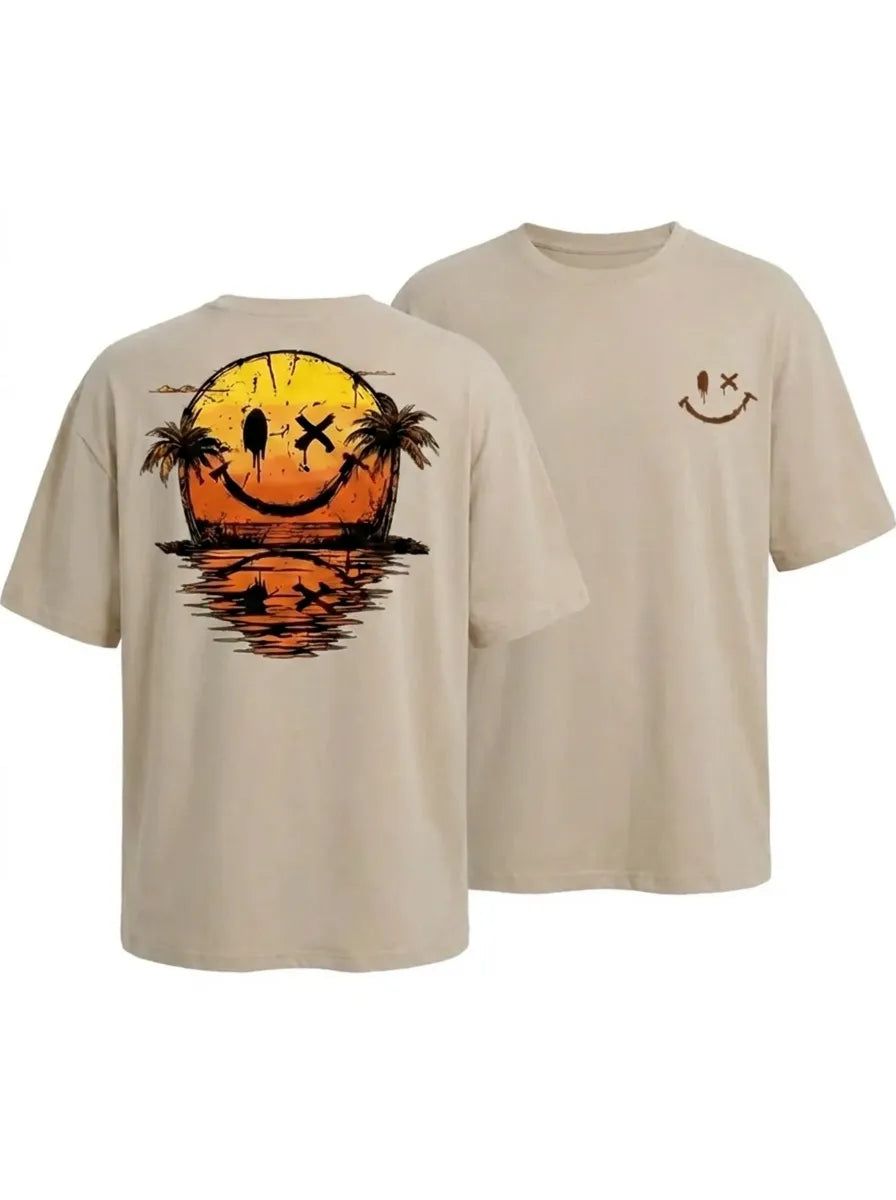 Eli™ - Summer Smiley Sea T-shirt