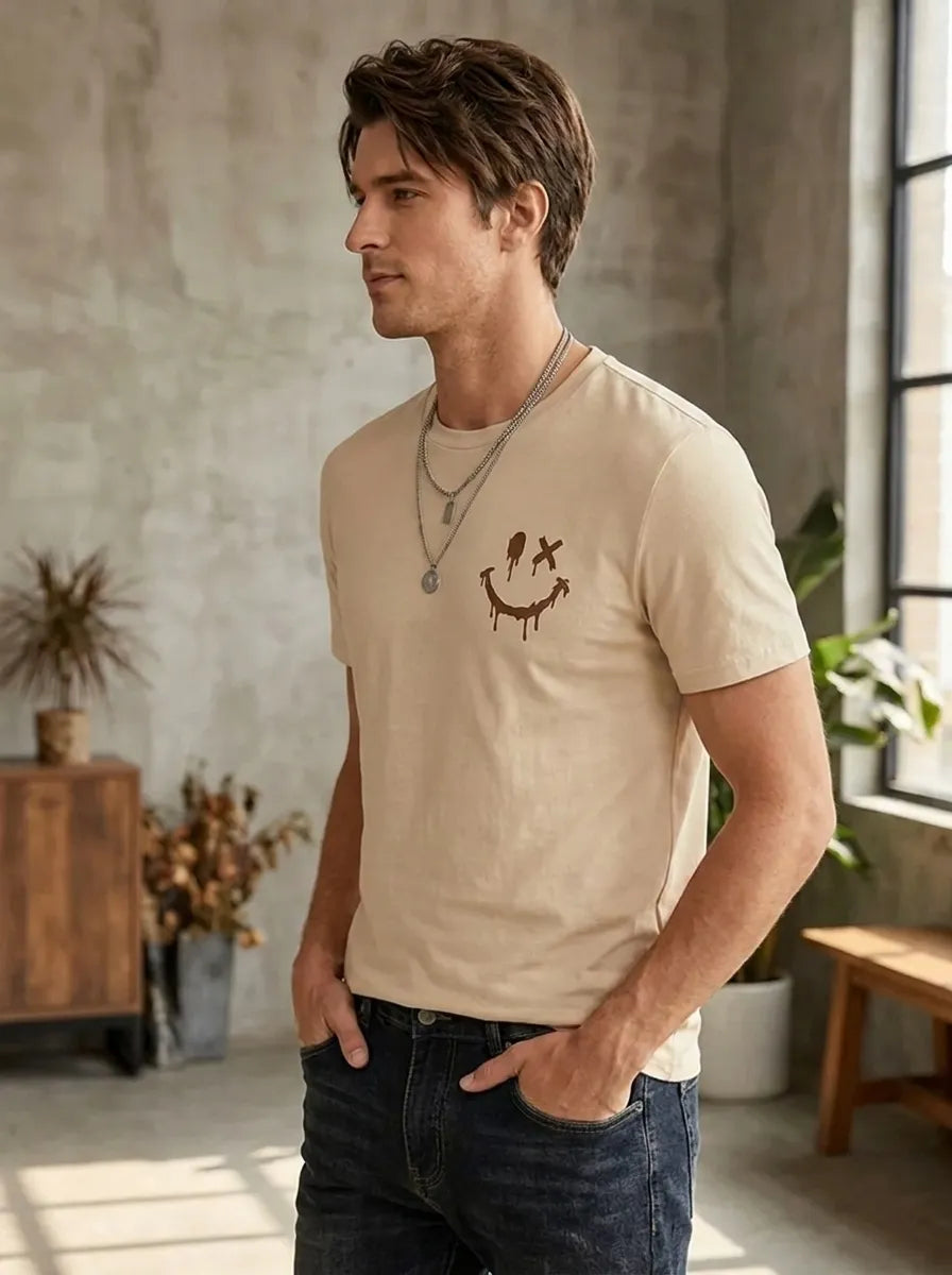 Eli™ - Summer Smiley Sea T-shirt