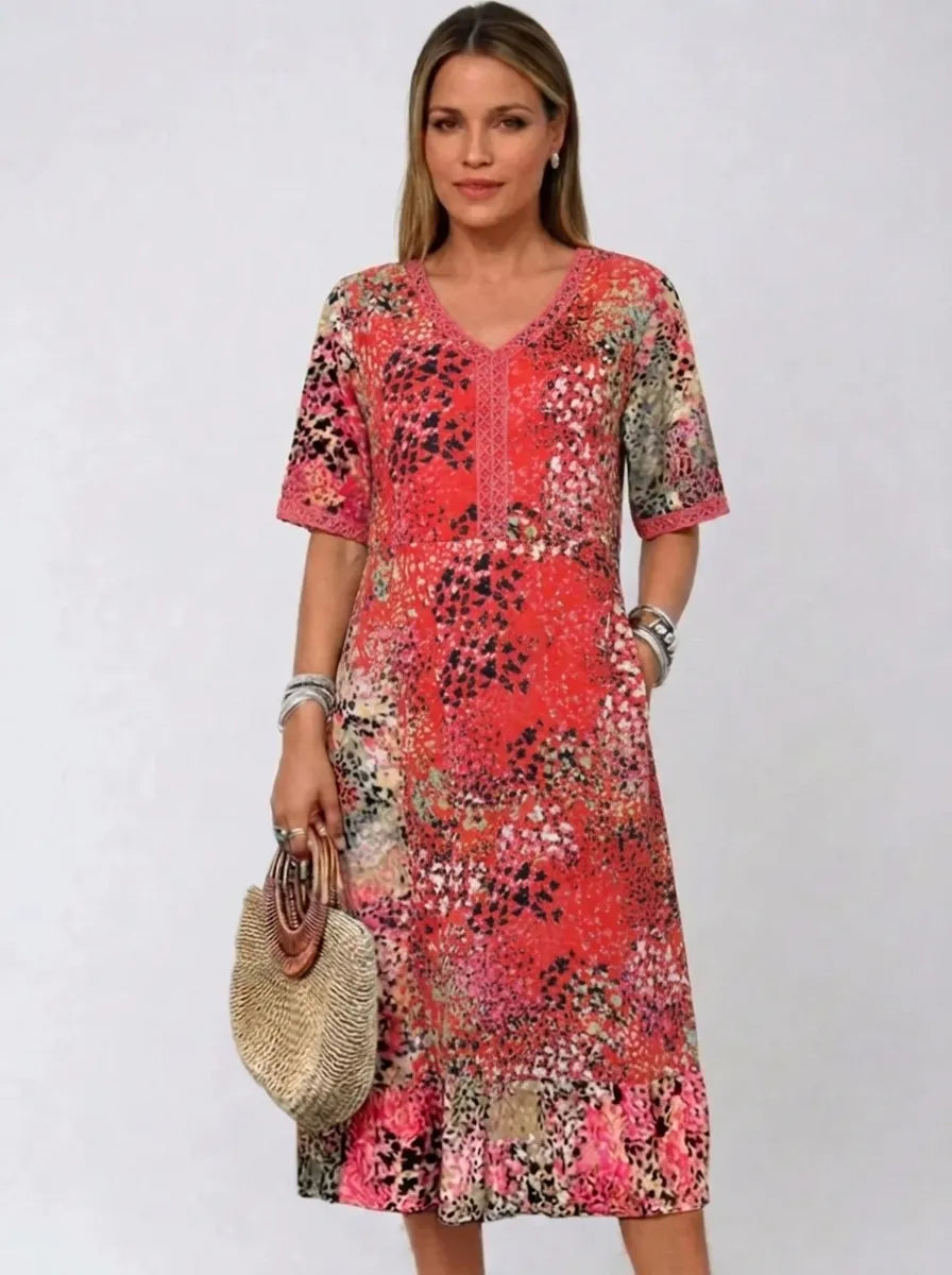 Fatima – Floral Dress
