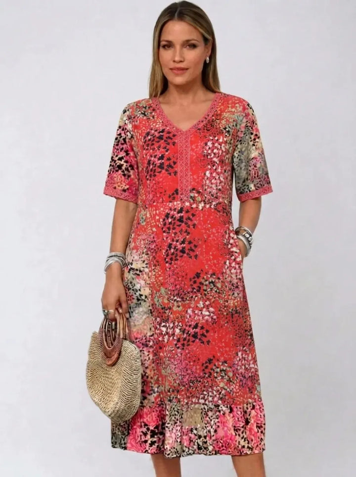 Fatima – Floral Dress