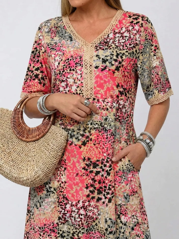 Fatima – Floral Dress