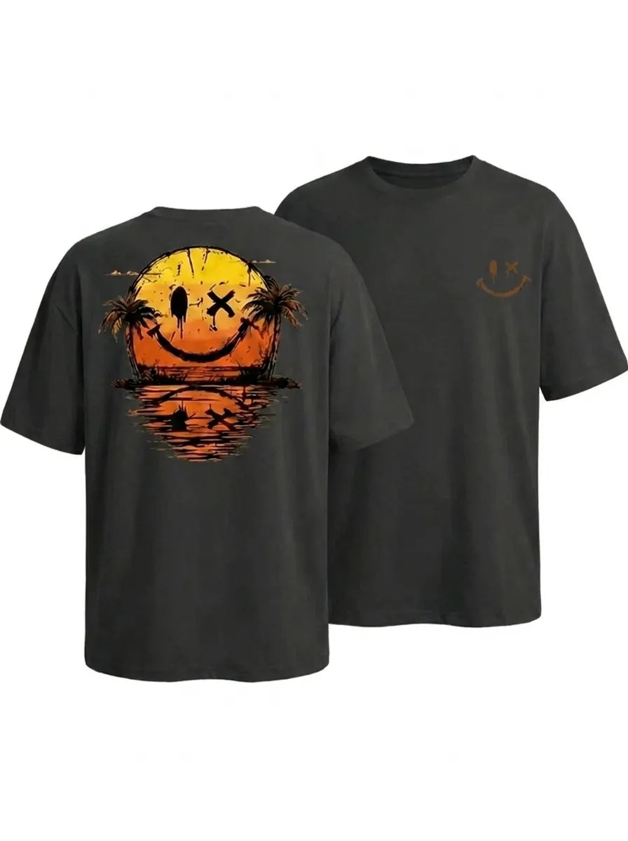 Eli™ - Summer Smiley Sea T-shirt
