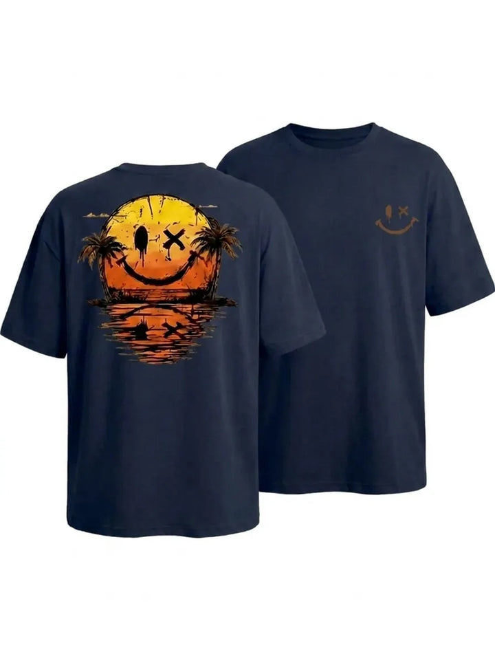 Eli™ - Summer Smiley Sea T-shirt