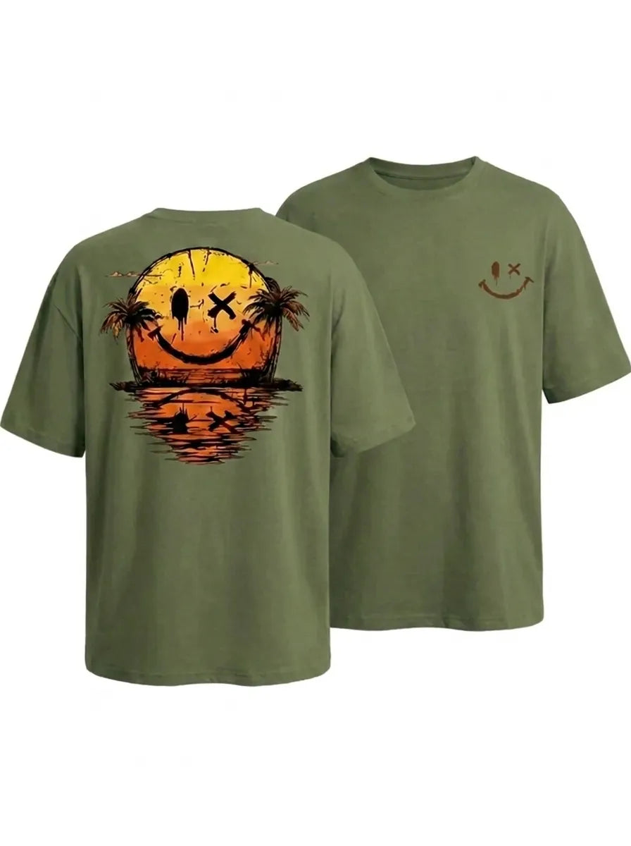 Eli™ - Summer Smiley Sea T-shirt