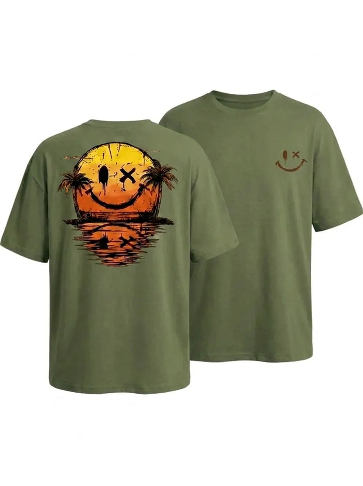 Eli™ - Summer Smiley Sea T-shirt