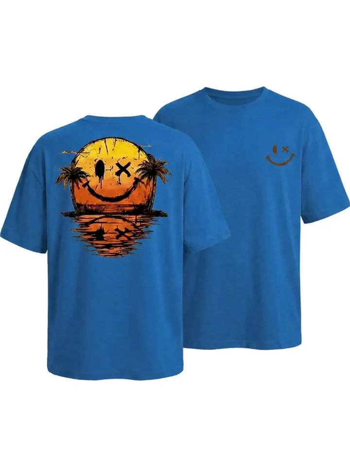 Eli™ - Summer Smiley Sea T-shirt
