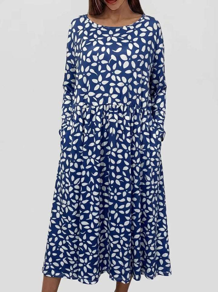 Sela™ – Coastal Floral Midi Dress