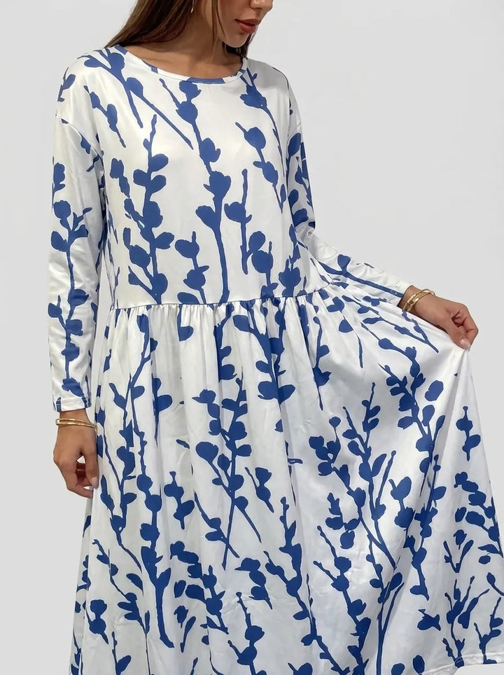 Sela™ – Coastal Floral Midi Dress