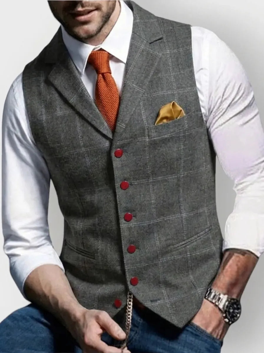 Linus - Elegant and Versatile Vest