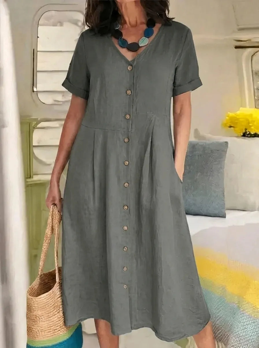 Briar - Effortless button-down dress
