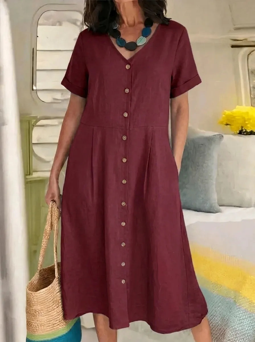 Briar - Effortless button-down dress