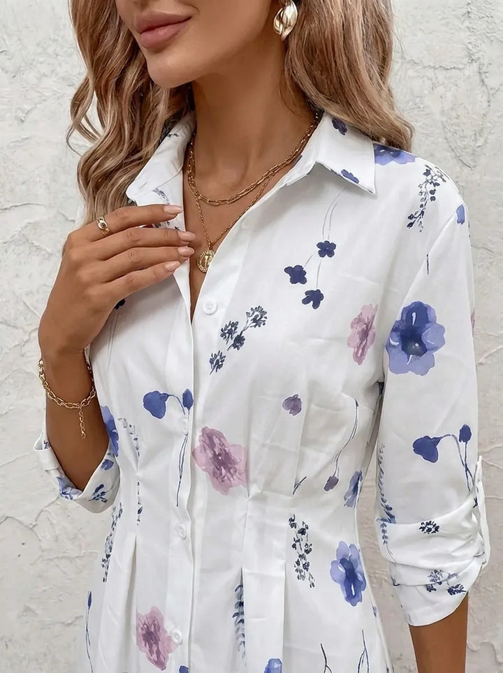 Maya™ - Elegant Floral Dress