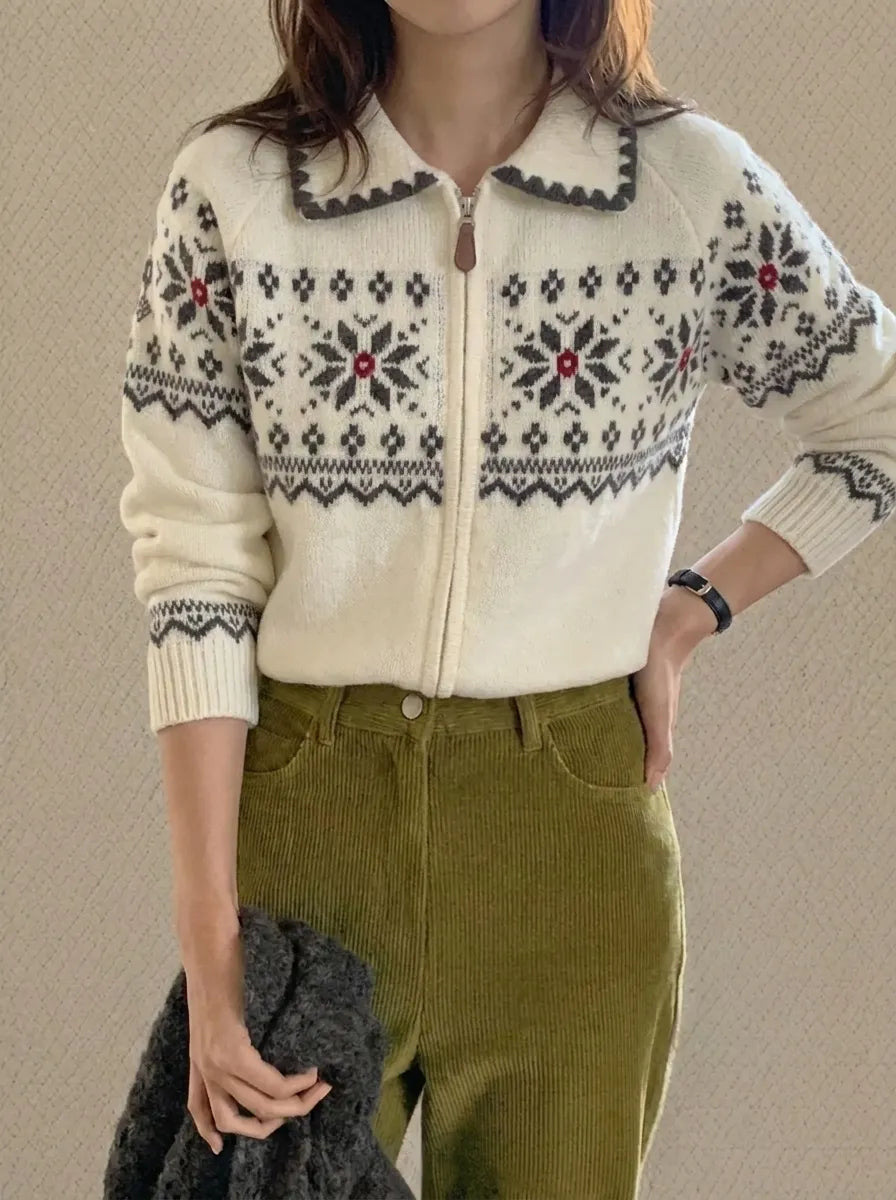 Cair | Wool Sweater with Button Placket